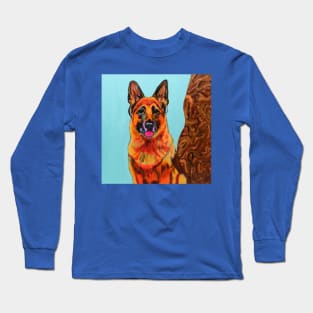 Sigrid the German Shepherd Long Sleeve T-Shirt